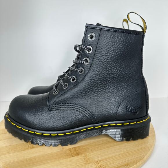 Dr. Martens Industrial 1460 ASTM F2892 Safety Work Boots Slip Resistant Mens 8 - Picture 4 of 6